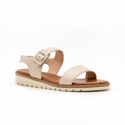 Sandalia CUERO WHITE WHITE