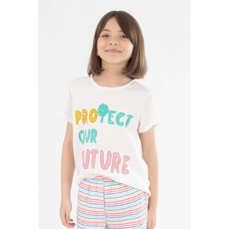 Pijama infantil future Blanco