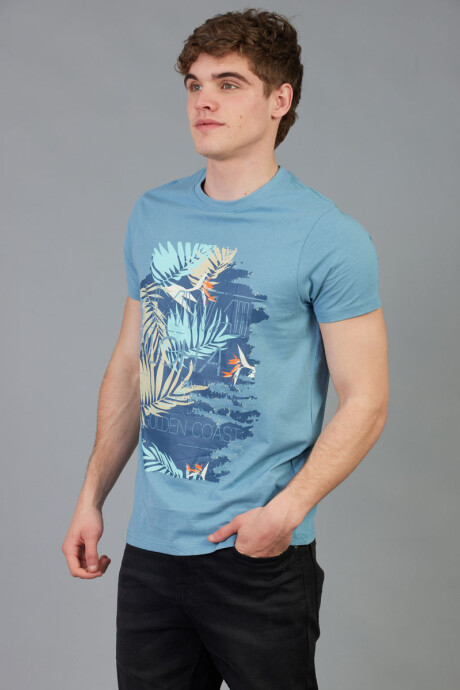 T-SHIRT LONDER PARADOX Azul