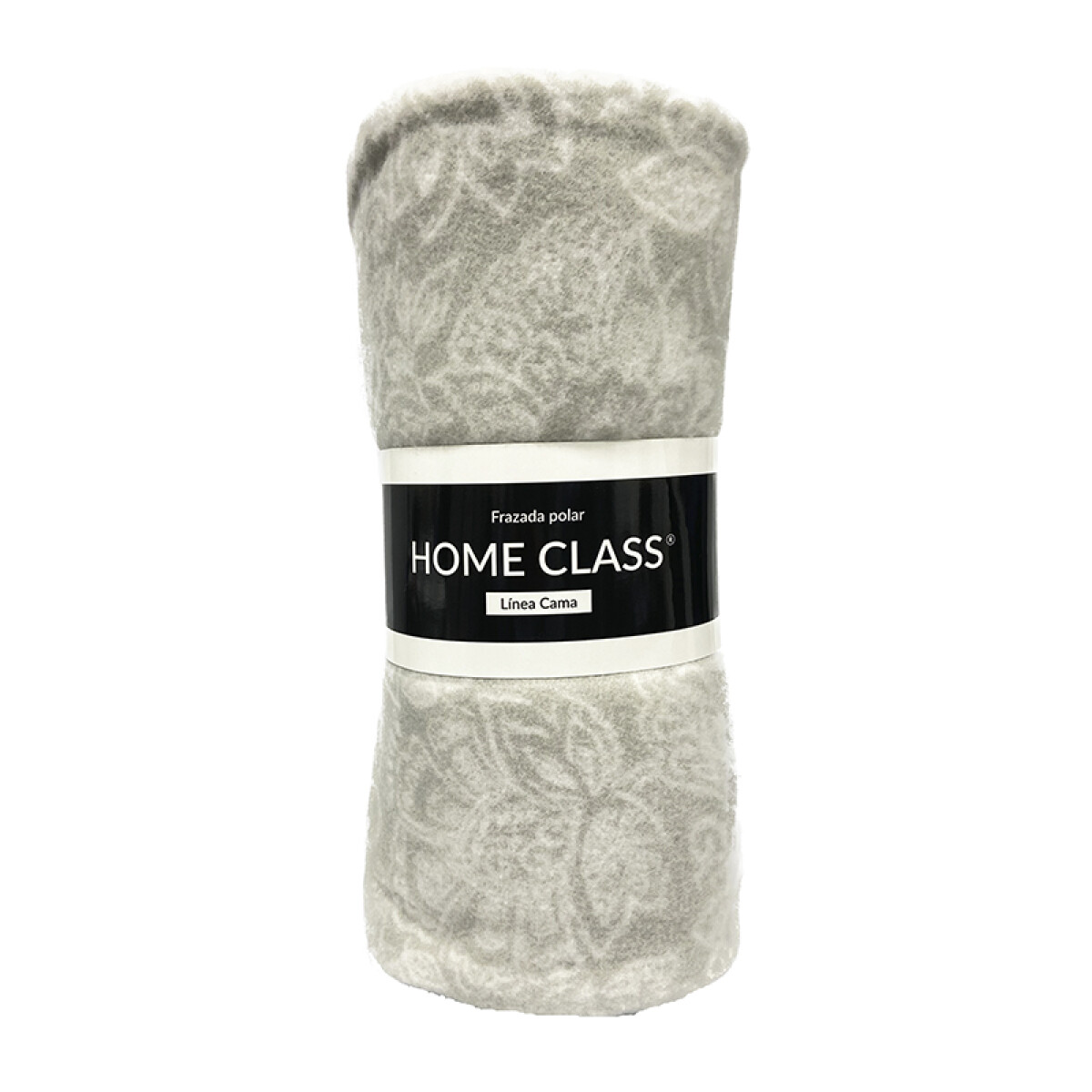 Frazada Polar 1 Plaza Home Class - FLORES BEIGE 