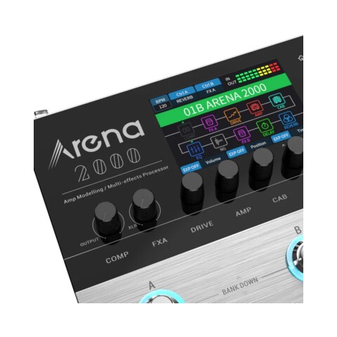 Pedal multiefectos Donner Arena 2000 Pedal multiefectos Donner Arena 2000