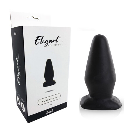Estaca Anal XXL Maciza Negro
