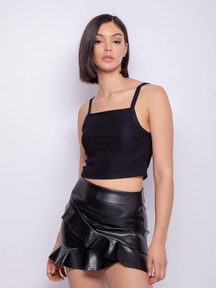 FALDA CRESCENT Negro