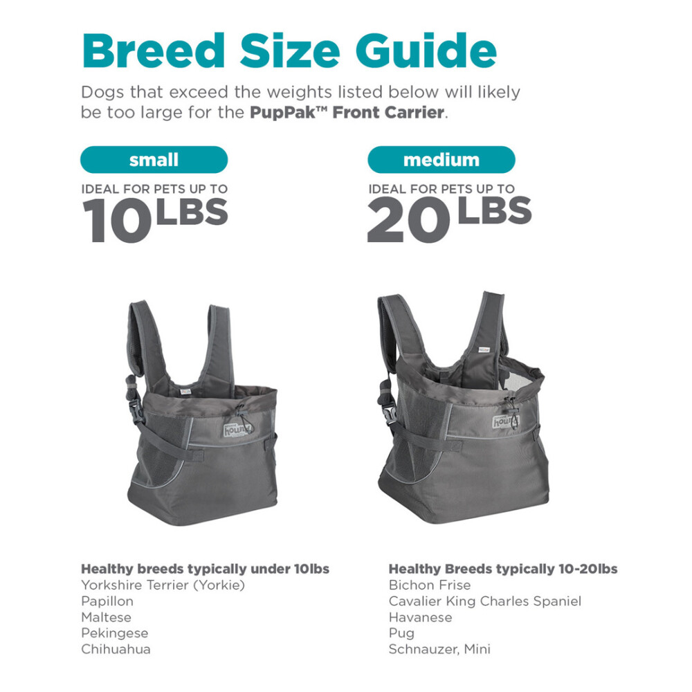 OUTWARD HOUND PUPPAK TRANSPORTÍN FRONTAL PARA PERROS - GRIS S N/A
