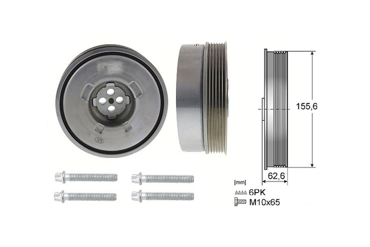 Polea Damper Polea Damper