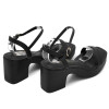 Sandalias VIA UNO de Mujer - 920002 Negro