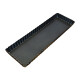 Tartera rectangular desmontable GRIS