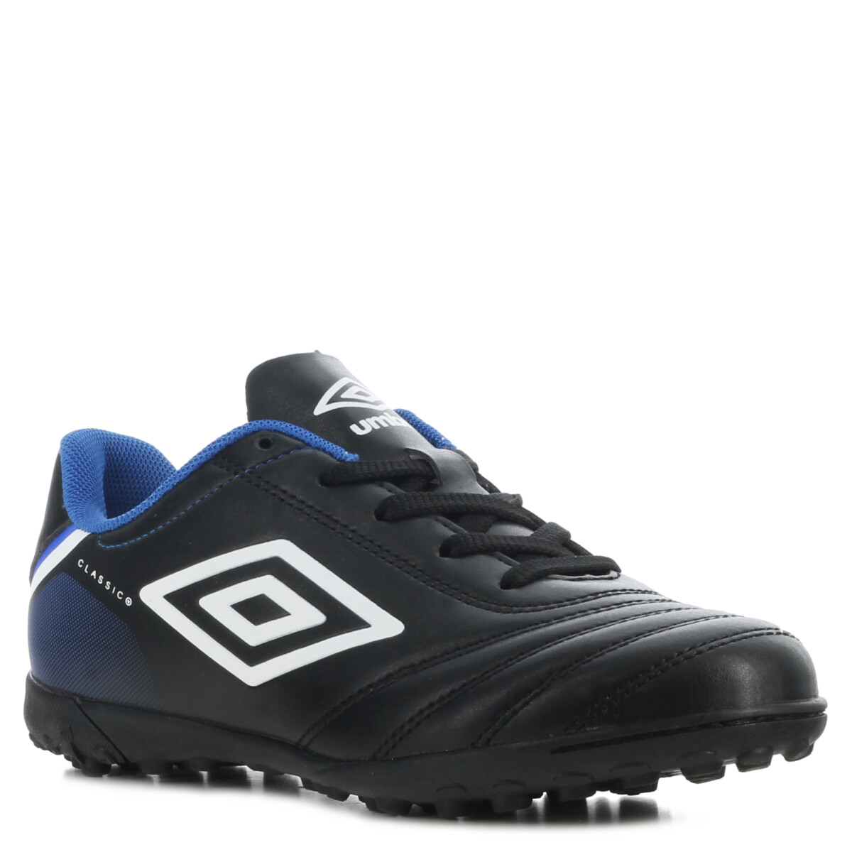 Championes de Niño Umbro Calzado Clasico TF Jr. - Negro - Azul Real 