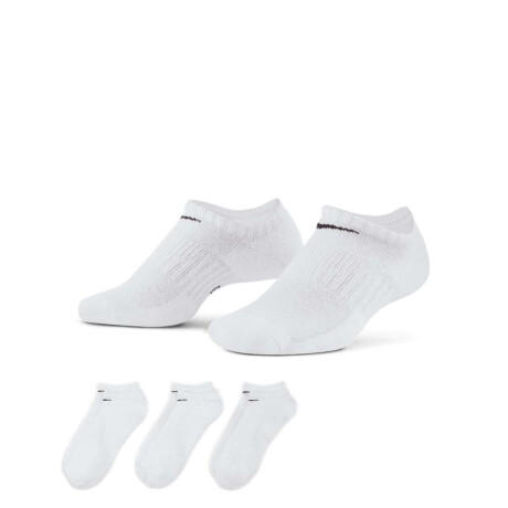 Medias Nike Everyday Cush Ns 3-Pack Unisex Blanco