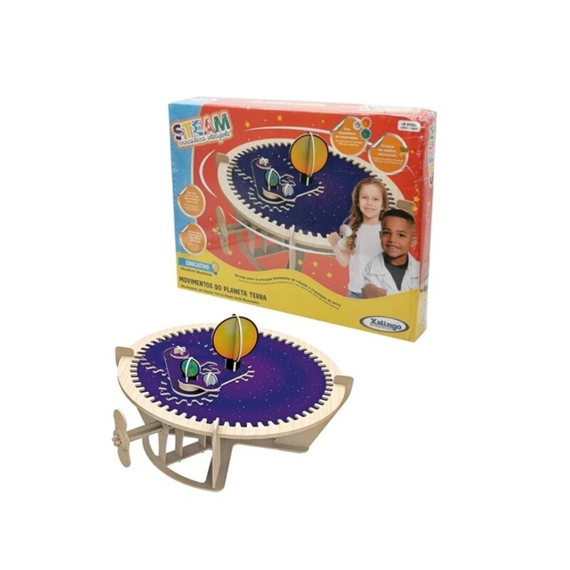 PUZZLE 3D DE MADERA PLANETA TIERRA 53 PIEZAS PUZZLE 3D DE MADERA PLANETA TIERRA 53 PIEZAS