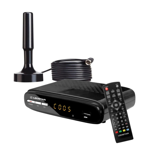 Sintonizador De Tv Digital Ledstar Ltv-view + Antena Ltv-515/531 PK SINTONIZADOR + ANTENA LTV-515-531