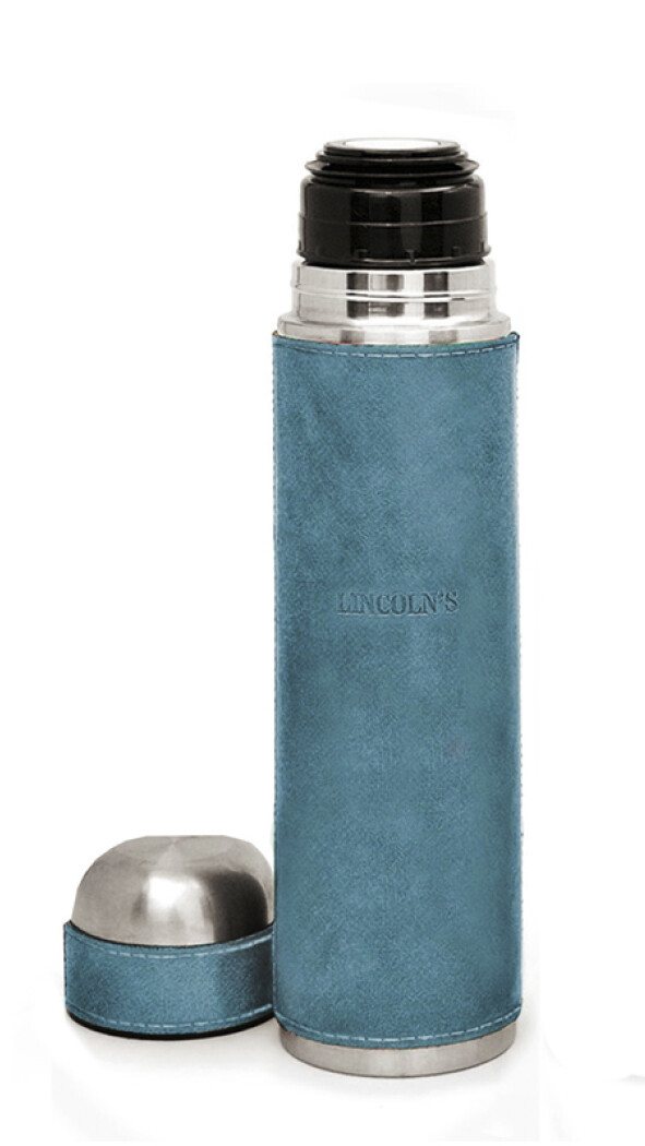 TERMO 1 LITRO ARIES AZUL CARIBE ENGRASADO