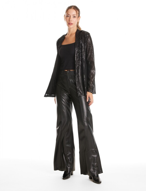 Chaqueta Lentejuelas NEGRO