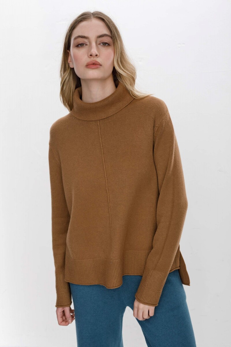 Sweater Polera Serrana - Camel 