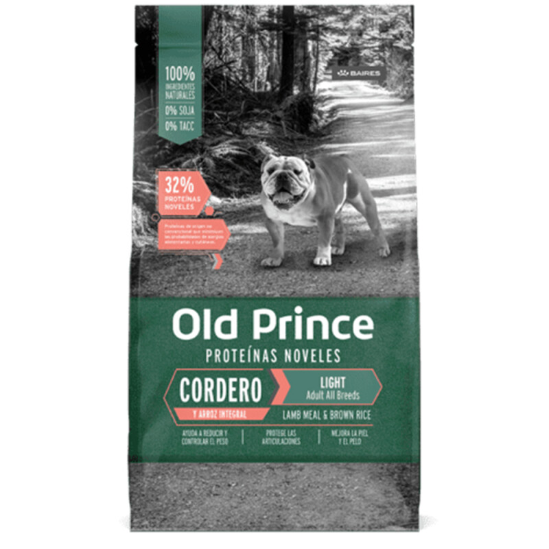 Old Prince Novel Cordero Adulto Light 3 kgs