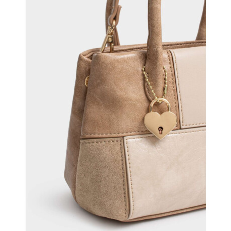 Cartera City Patchwork Marron Carey
