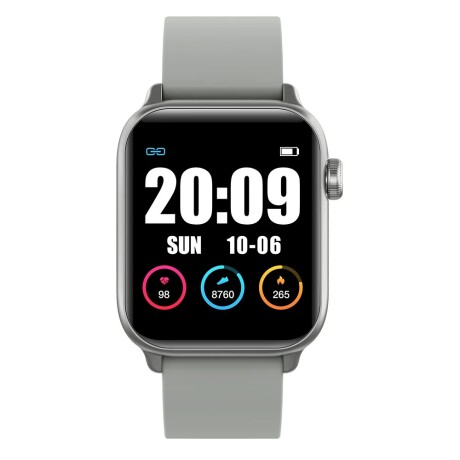 Reloj Inteligente Fitness Smartwatch Pulsaciones KW37PRO Gris