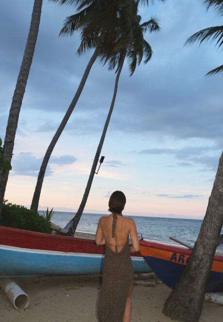 Vestido Portofino SS26 Espresso