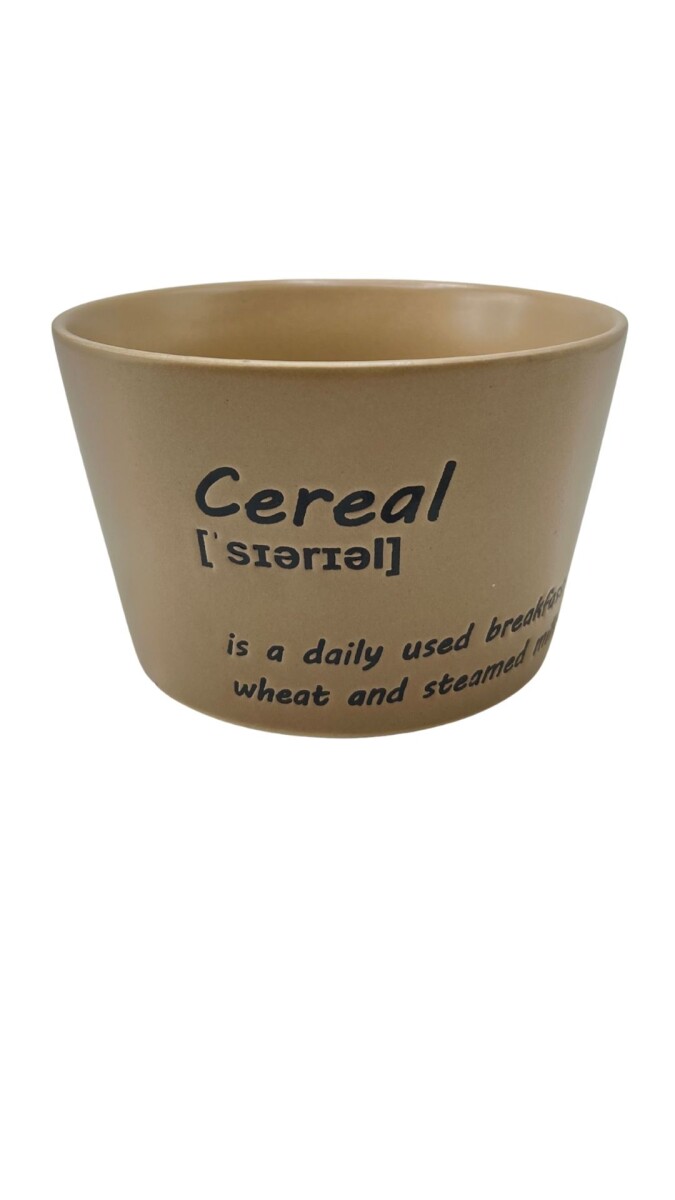 BOWL DE PORCELANA GOOD • 13x8cm 