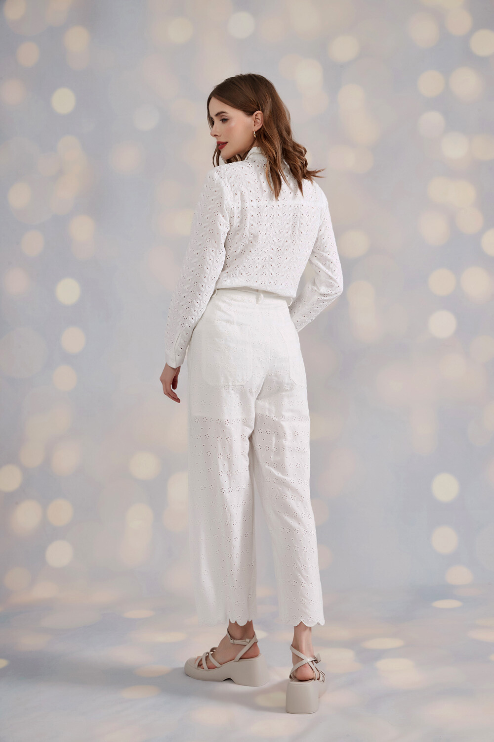 Pantalon Ashera Marfil / Off White