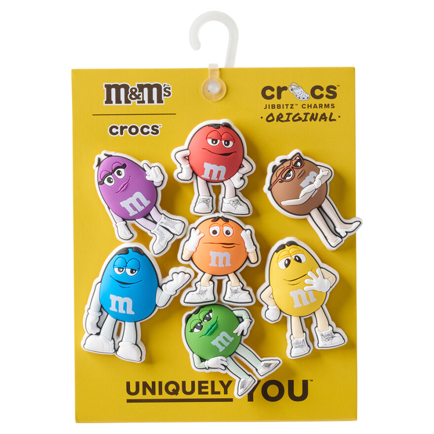Jibbitz M&M Characters Pack Multicolor
