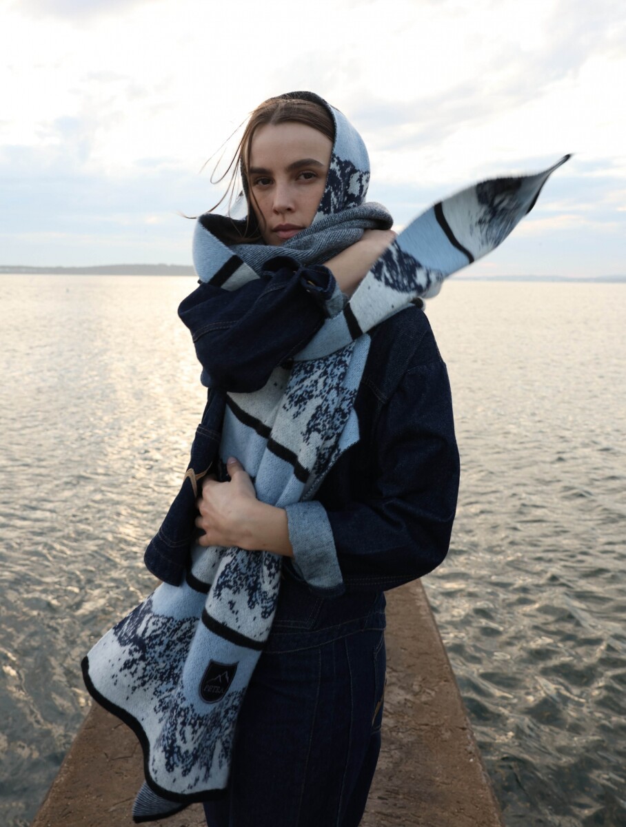 Bufanda Warm - Azul 