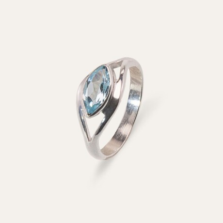 Anillo Adela Topacio - Plata 925 Anillo Adela Topacio - Plata 925