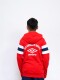 CAMPERA CREW Nacional Junior Rojo, Azul Marino, Blanco