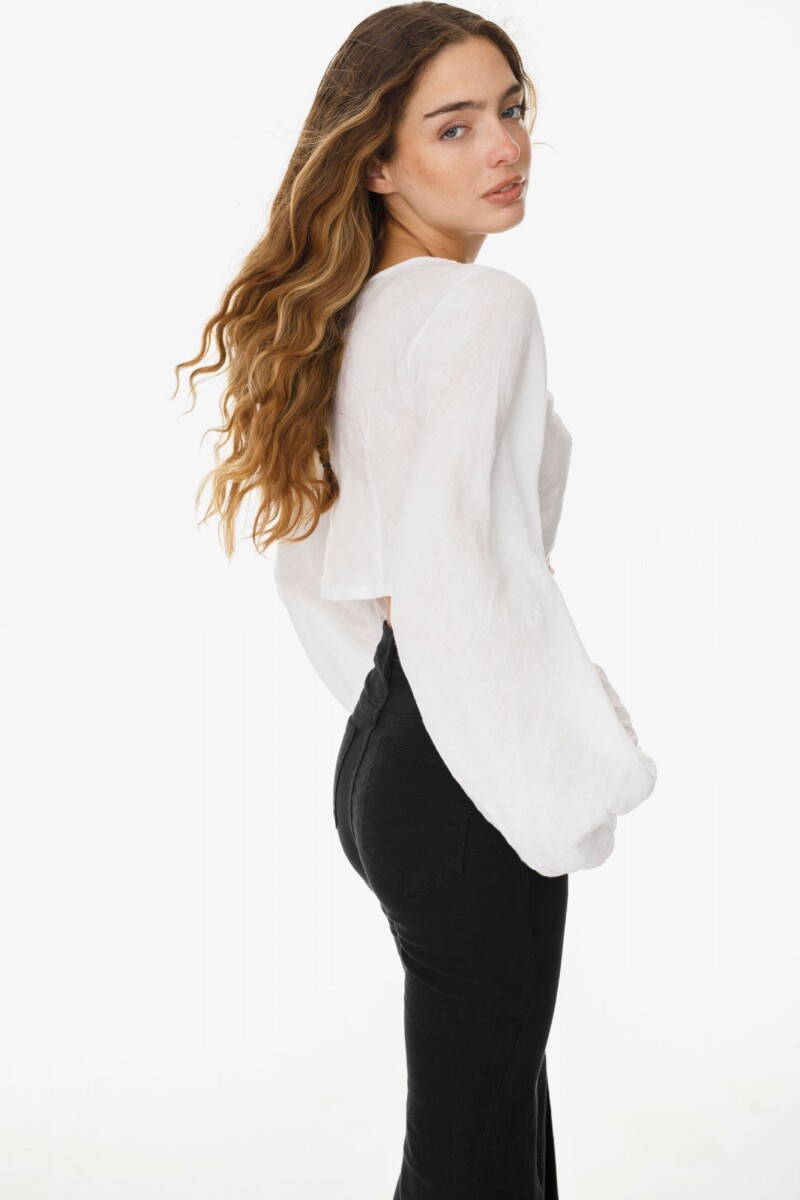 Top New Golondrina Blanco