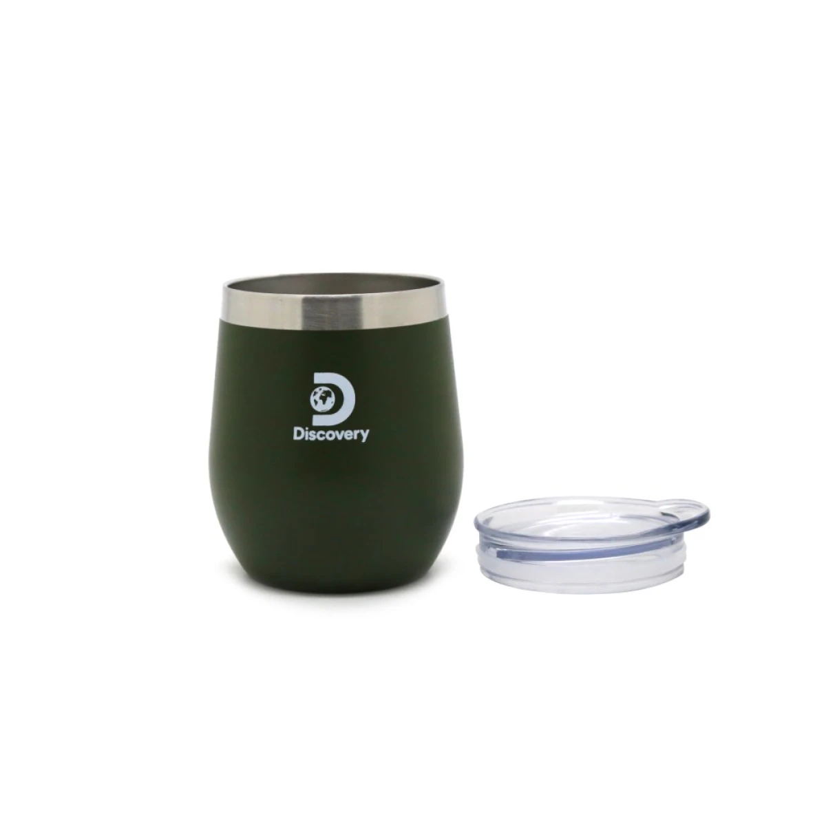 Mate y tapa de Acero - Discovery - Verde 