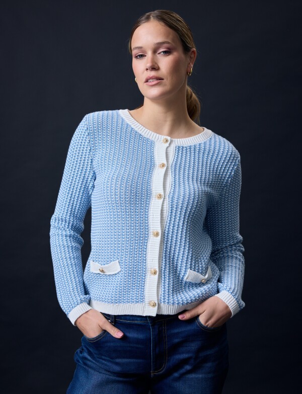 Cardigan Tweed CELESTE