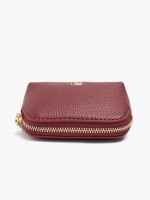 Monedero Liso rojo