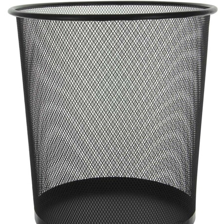 PAPELERA METAL NEGRA PAPELERA METAL NEGRA