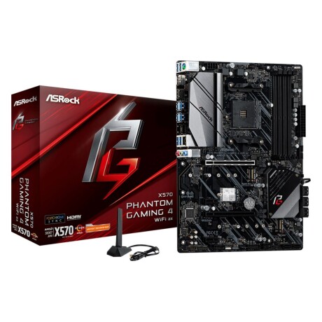 Motherboard Asrock X570 Phantom Gaming 4 Wifi AM4 001