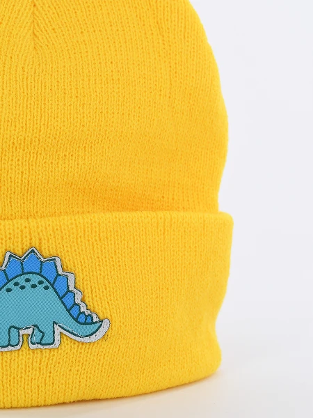 GORRO PARCHE FUN AMARILLO