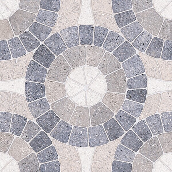 CERÁMICA PARA EXTERIOR MOSAICO BLUE HD "A" 61X61 CM Cerámica Para Exterior Mosaico Blue Hd "a" 61x61 Cm
