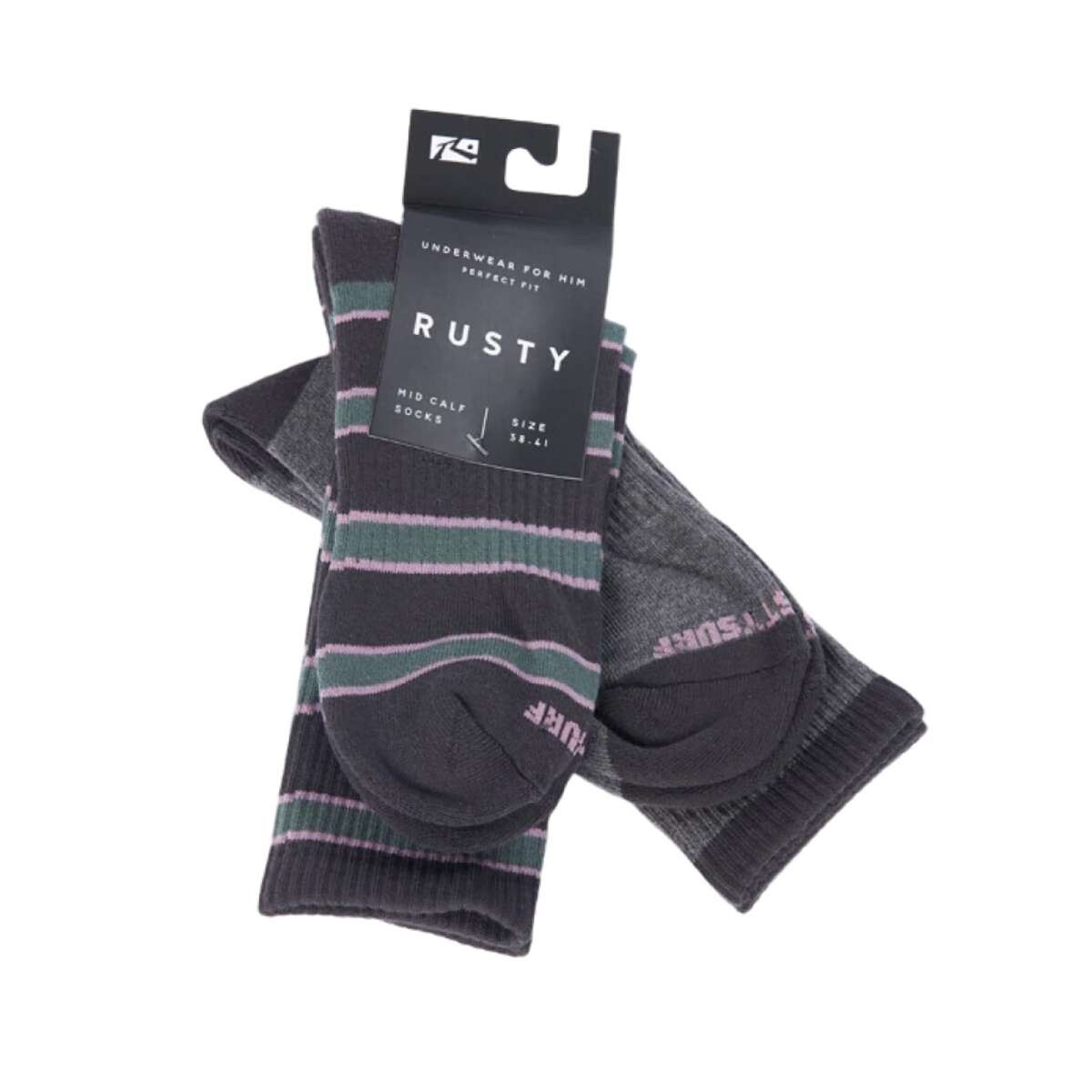 Medias Rusty Nugan - Con rayas 