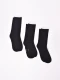 MEDIAS PACK X3 NEGRO