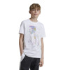 Remera Adidas Messi Fútbol Estampada de Niños - IW0185 Blanco