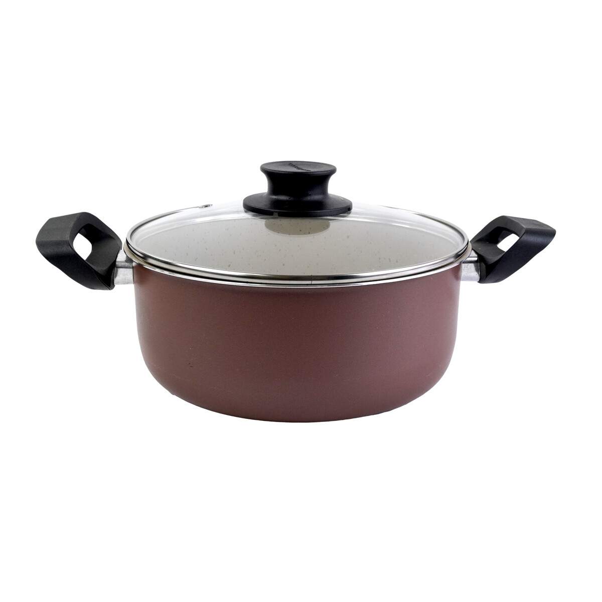 OLLA ANTIADHERENTE 2.5LT 20X13 BEIGE/TERRACOT TROPICOS MARTINAZZO 