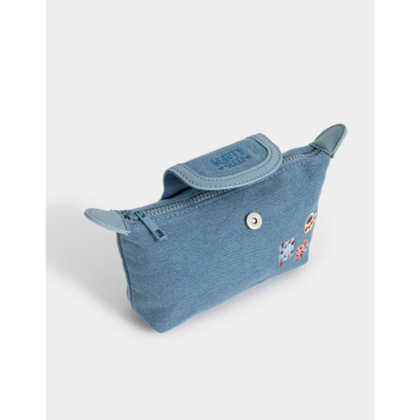 Porta Cosméticos Azul Celeste