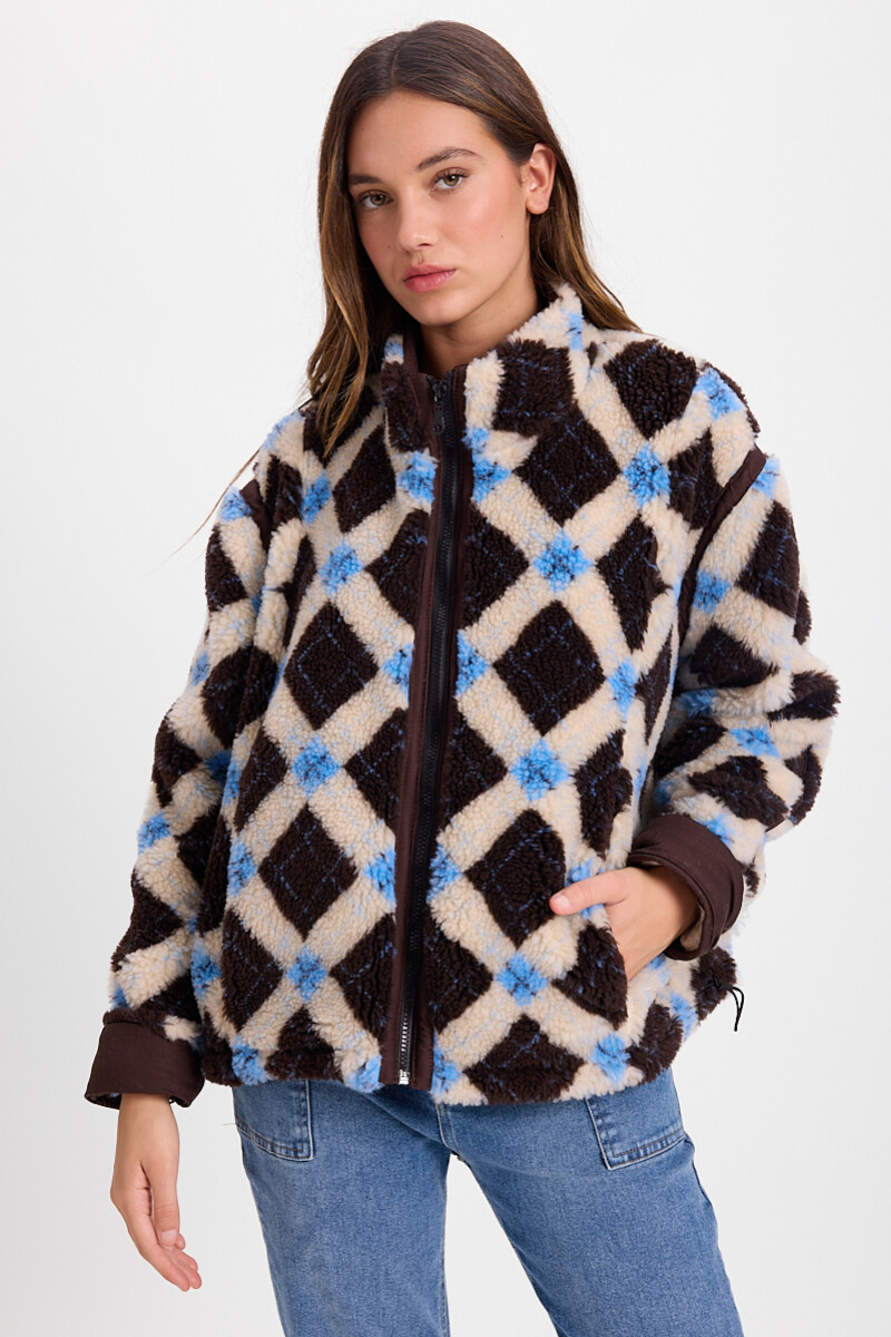 Campera Artica Rombos