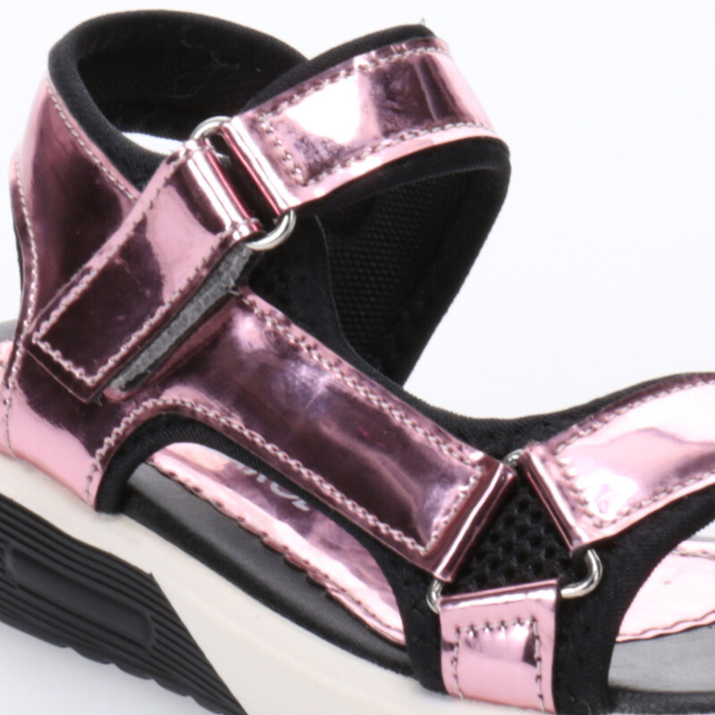 Sandalias de Niña MINI Miss Carol TUNIA deportiva de charol Rosado