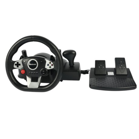 VOLANTE PARA JUEGOS DE CARRERA CON PEDALES 7 EN 1 VOLANTE PARA JUEGOS DE CARRERA CON PEDALES 7 EN 1