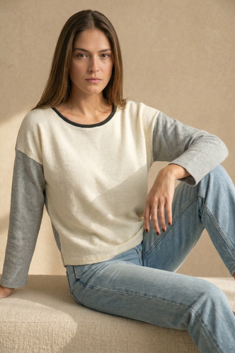 Sweater Gris Melange