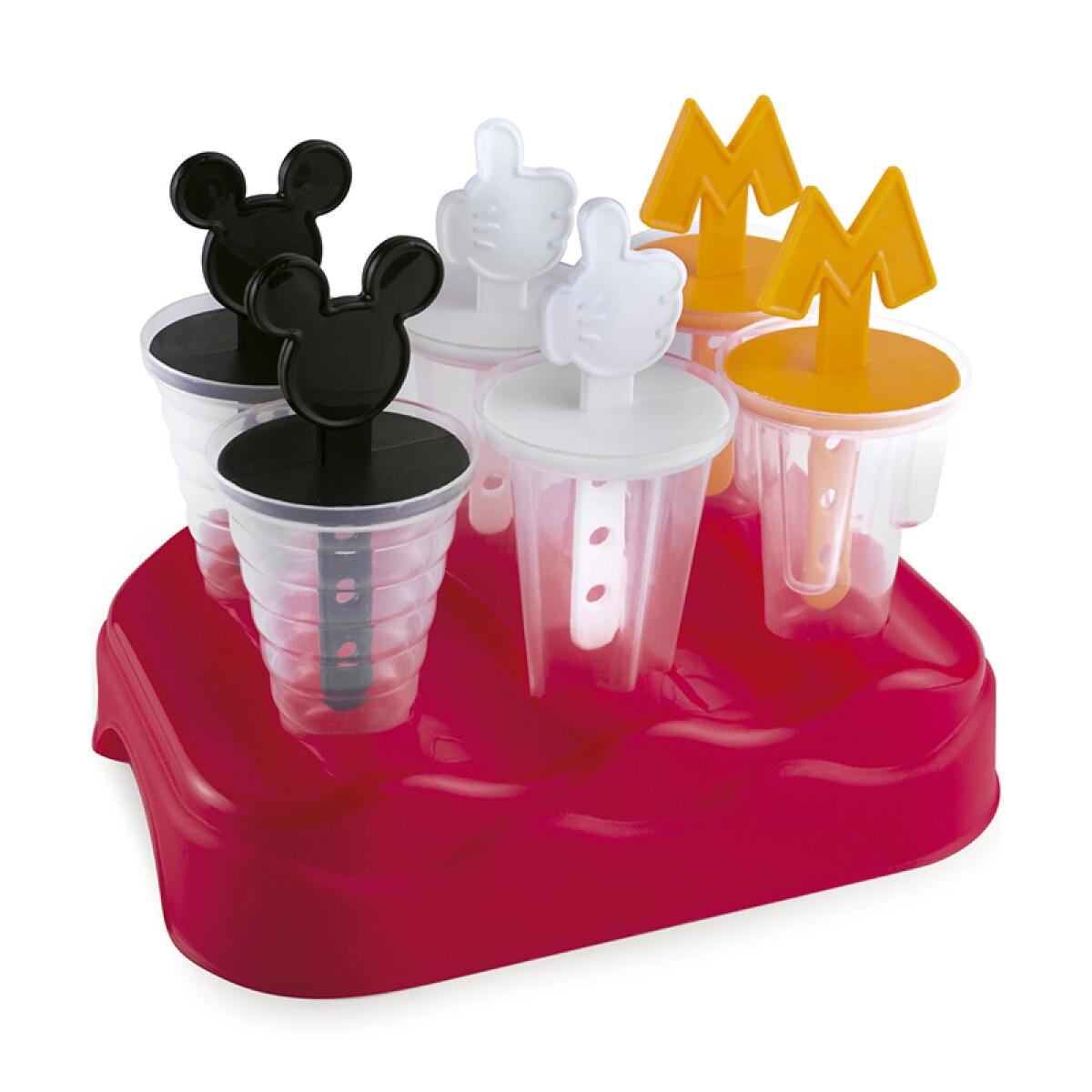 Packx6 Moldes Helados Mickey 