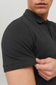 Camiseta Polo Basic Black