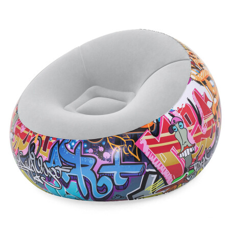 Sillón Puff Bestway Inflable P/ Piscina Jardín Living Sillón Puff Bestway Inflable P/ Piscina Jardín Living