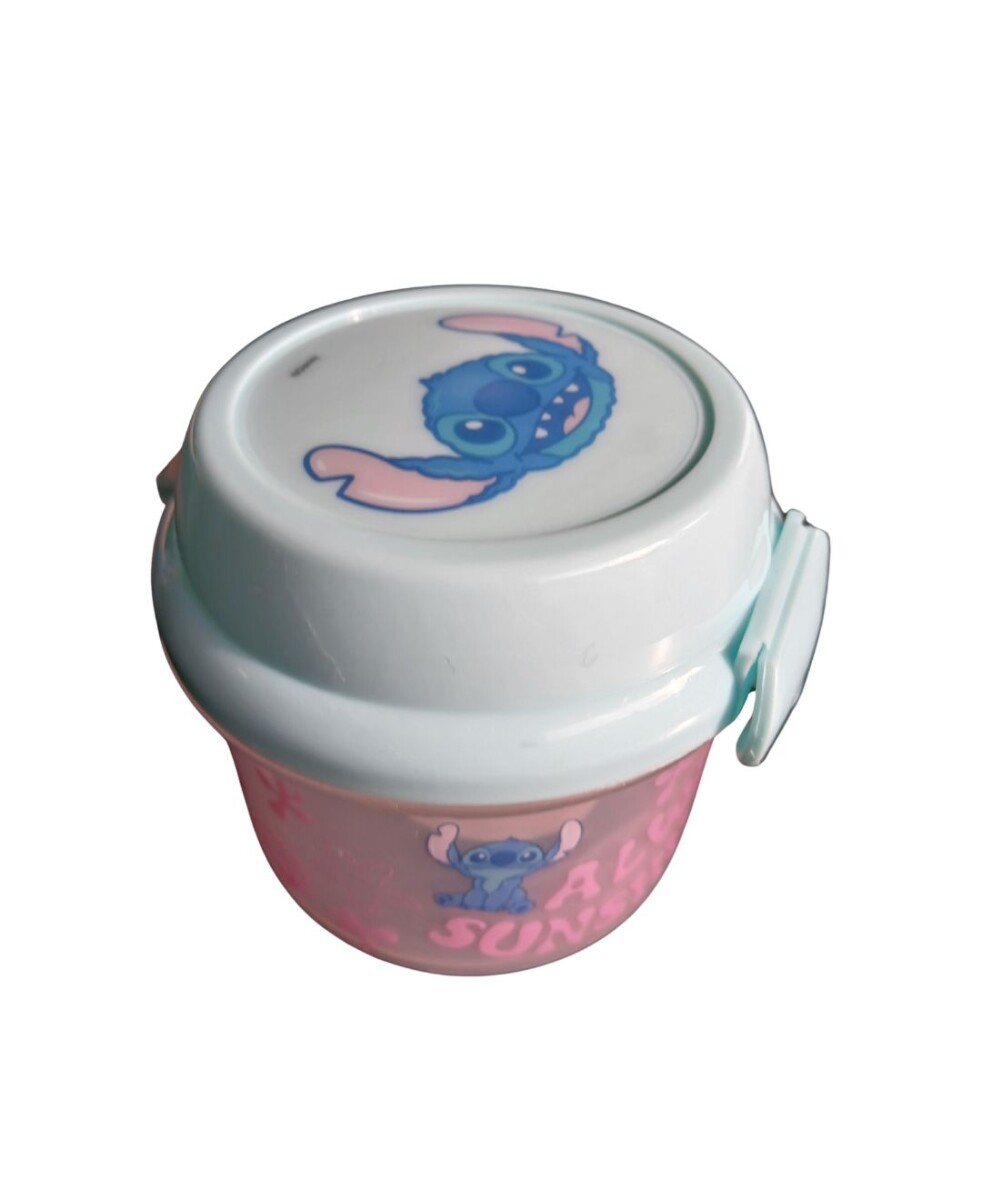 Porta Snack 280ml Stitch Vibes - S/C 