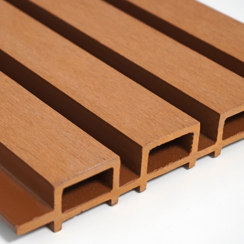 REVESTIMIENTO EXTERIOR WPC TEAK HABITARE / 2900x219x26mm Revestimiento Exterior Wpc Teak Habitare / 2900x219x26mm